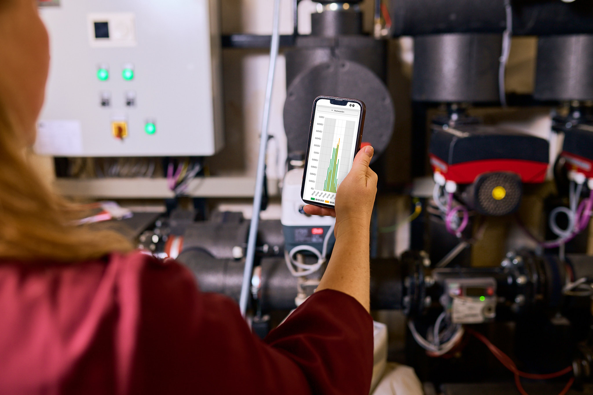 Stadswarmte verbruik meten