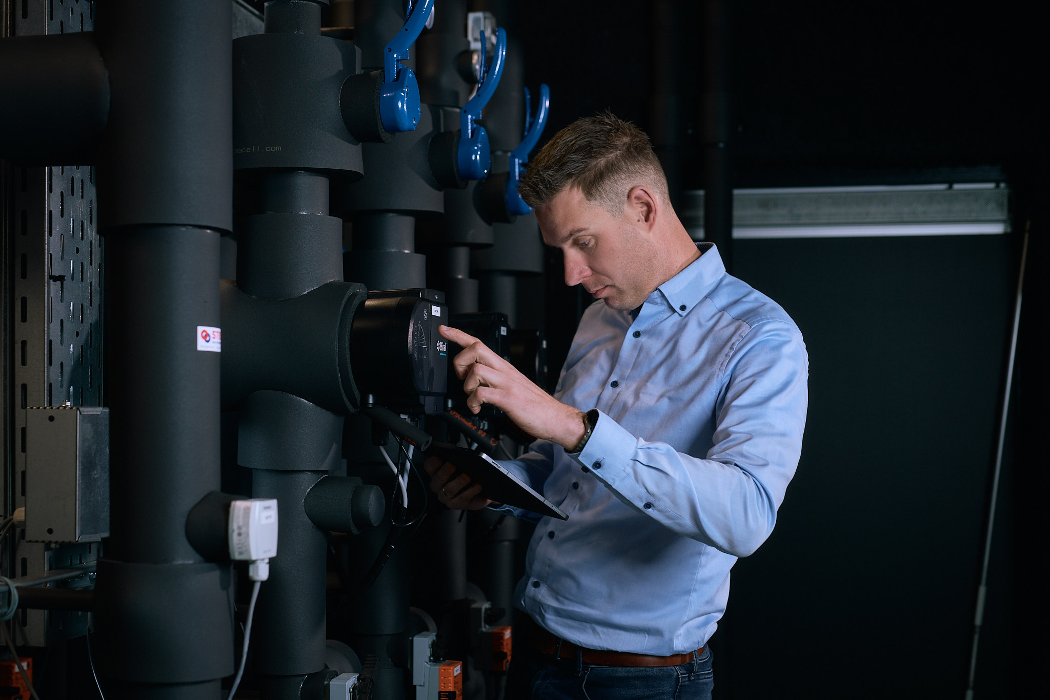 servicebeheer van warmtenetten